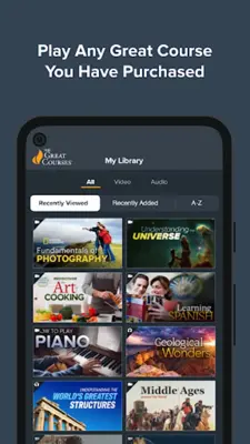 Great Courses android App screenshot 11