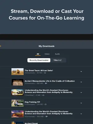 Great Courses android App screenshot 4